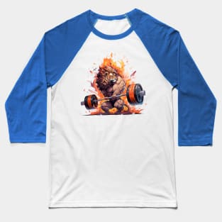 lion Baseball T-Shirt